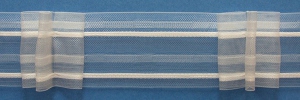 Záclonová řasící stuha, záclonová páska