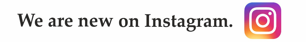 We are new on Instagram