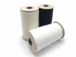 Guma tkaná hladká polená, pruženka