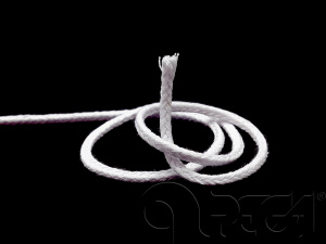 Round cotton wick