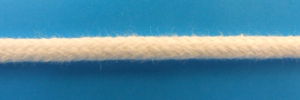 Round cotton wick