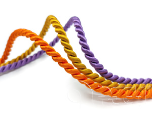 Twisted satin cord