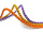 Twisted satin cord