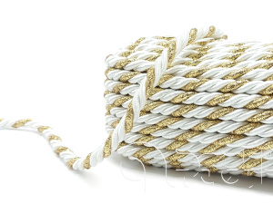 Twisted satin cord