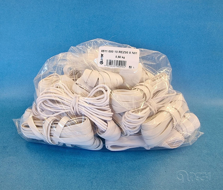 Large White Rubber Bands