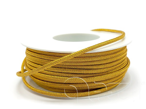 Metallic twisted cord