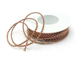 Metallic twisted cord